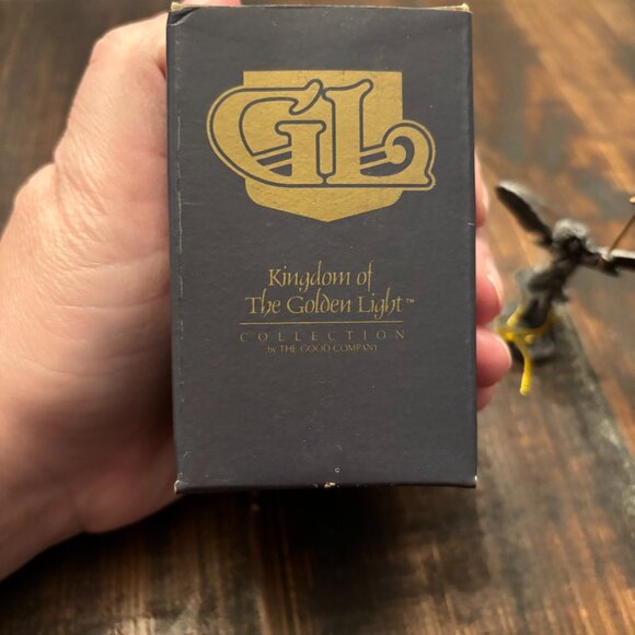 Vintage 1989 Kingdom of The Golden Light Pewterite The Fairy Angelica ~ NIB - Picture 3 of 7